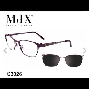 Glasses with easy clip polarized sunglasses